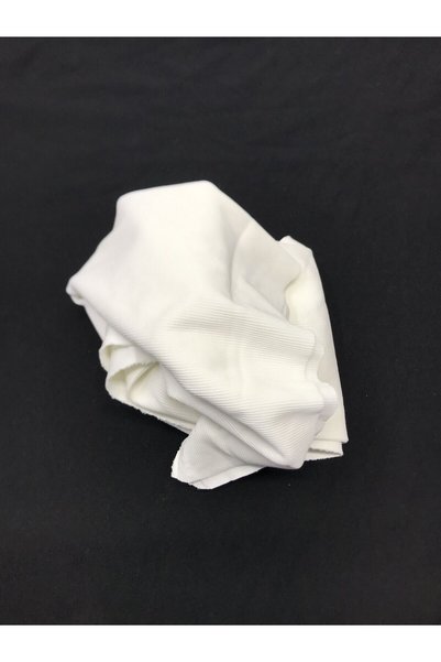 Yiğit Kumaş Ribana Corded Fabric Fabric Ecru – Piece 65X130 cm