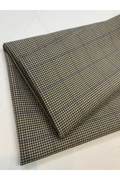 Yiğit Kumaş Țesătură pentru îmbrăcăminte exterioară în carouri cu model hound...