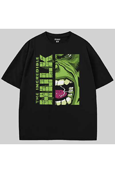 Crazy Tricou Hulk The Incredible supradimensionat
