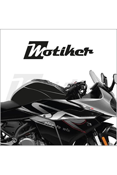 Motiker CFMOTO 250SR Depo karbon Kaplama Sticker Modeli