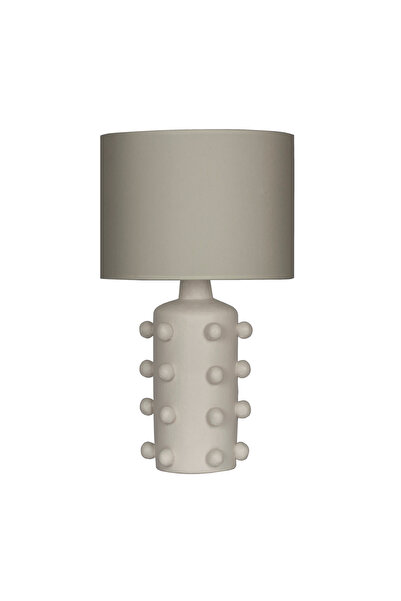 MOENAStudio Valencia Ceramic Stone Color Lampshade-Stone Color Headboard