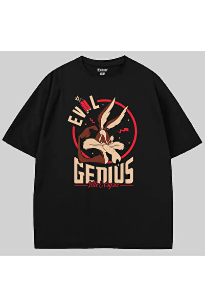 Crazy Μπλουζάκι Evil Genius Coyote oversized