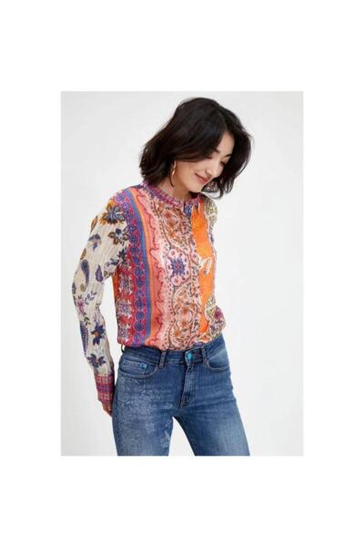 Desigual Desigual Shirt, Multicolor, 21SWCW89