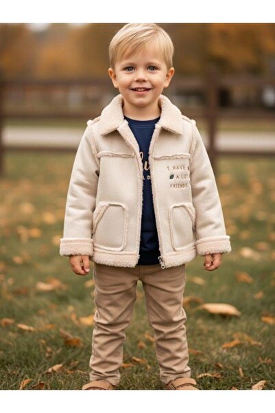 Zekids Baby Boy T-Shirt Pants Coat Three-Piece Set