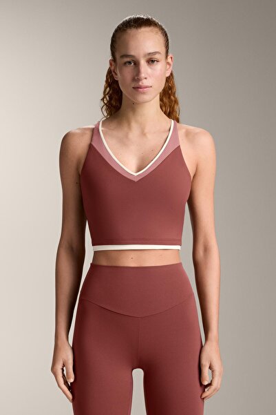 Oysho Comfortlux bloklu Tank top