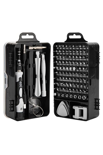 Flippy Screwdrivers for Phone Repair, Flippy, 115-in-1 Set Chrome, 18 x 11 x ...