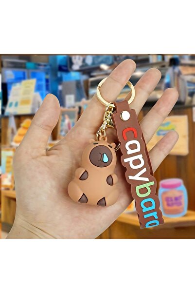 PULİNİN DÜKKANI Figured Large Size Silicone Keychain