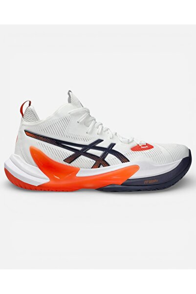 Asics حذاء METARISE 2 للرجال باللون الأبيض للكرة الطائرة 1051A089-100