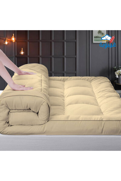 Ghaiboba Luxury hotel bed mattress topper, 14 cm high - Multi-size - Multi-color