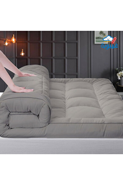 Ghaiboba لباد سرير فندقي فاخر ارتفاع 14 سم - متعدد المقاس - متعدد الألوان