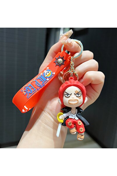 PULİNİN DÜKKANI Figured Large Size Silicone Keychain