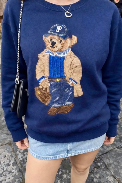 Jose Clothing cu imprimeu Pulover din bumbac organic tricou