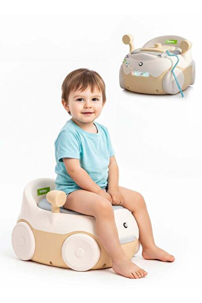 BAYBEE مقعد تدريب الأطفال على استخدام المرحاض من بيبي ويسترن - أصفر