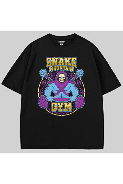Crazy Snake Mountain Gym Oversized T-Shirt