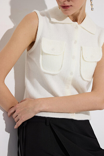 Touché Privé Detailed Knitted Vest