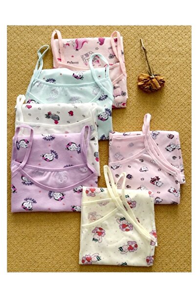 Ary Kız Cocuk Atlet Askılı 6'lı