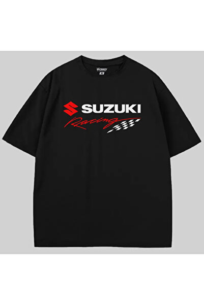 Crazy Μπλουζάκι Racing Club Suzuki oversized