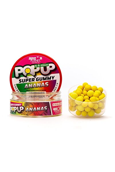 Senzor Planet POP-UP ANANAS (GALBEN) 6-8-10mm 30g