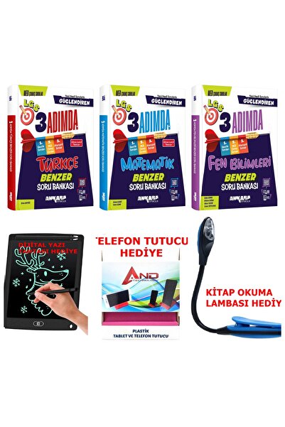 Ankara Yayıncılık 2026 Müf. 8 Sınıf LGS Türkçe-Matematik-Fen Hazırlık-MEB Çık...