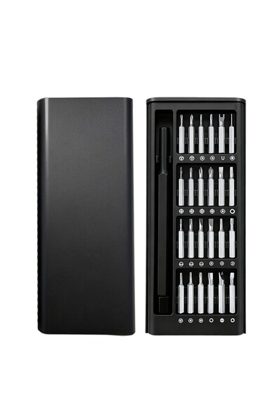 Flippy 24-in-1 Ratchet Screwdriver Set, Flippy, Durable Black Handle, 26.5 x ...