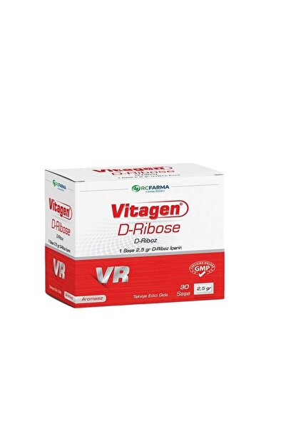 Rcfarma فيتاجين دي-ريبوز 30 كيس