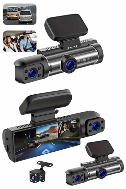 Epilons Cameră de înregistrare video și foto, cameră de condus cu cameră dubl...