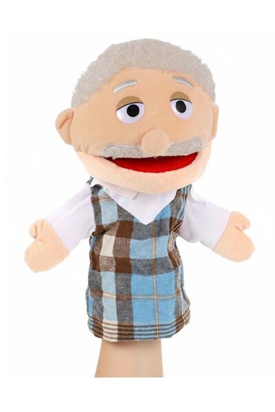 Marsel oyuncak Mouth Moving Hand Puppet Human Figure