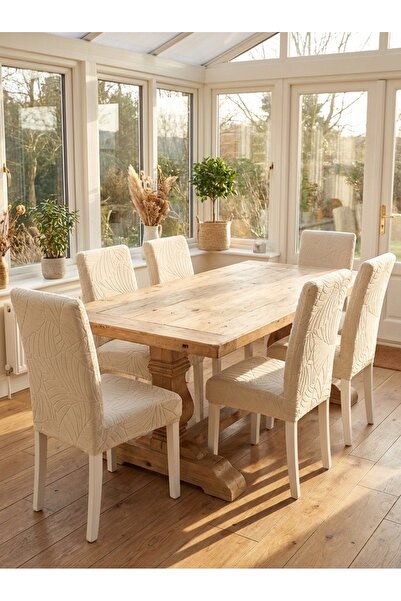 ÖZMAKAN Chair Cover, Chair Cover 6 Pieces