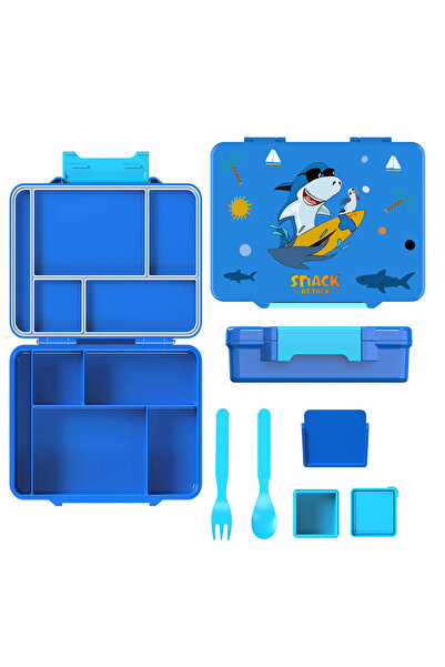 Snack Attack Lunch Box for Kids School,Children Lunch Box with Compartments, ...