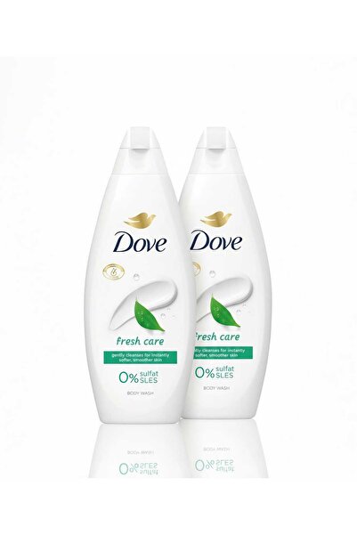 Dove Pack of 2 Essential Care Fresh Care Shower Gel 720ml