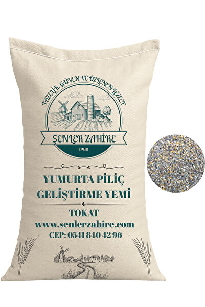 ŞENLER ZAHİRE Yumurta Piliçleri İçin Geliştirme Yemi 25 Kg – Verimli Yumurtla...