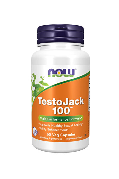 Now Foods Supplements, TestoJack 100 with LJ100, a potent extract of Tongkat ...
