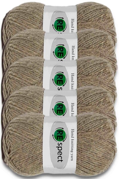 Respect 257 (Pack of 5) - Export Surplus Economical Hand Knitting Yarn