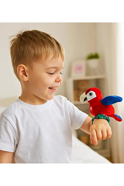 Marsel oyuncak Talking Flapping Wing Parrot Bracelet Toy