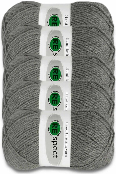 Respect 194 (Pack of 5) - Export Surplus Economical Hand Knitting Yarn