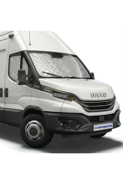 Camperial Motokaravan Karavan Ön ve Yan Camlar için Isı Yalıtım Güneşlik Ivec...