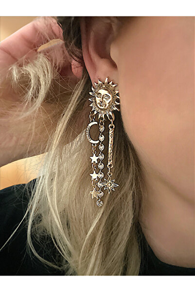 QA Quella Accessories ÖZEL SERİ AY YILDIZ ETNİK DESEN CHARM SALLANTILI MARKA ...