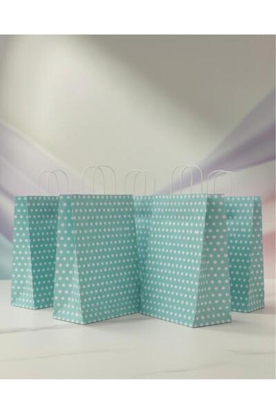 aybaş kağıtçılık 1.Kalite 25x31 Cm Büyük Boy ( 10 Adet ) Su Yeşili Beyaz Bene...