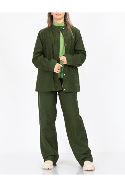Evendi Oversized Jacket, Green