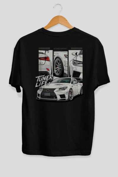 Ankhises Σειρά Car Series (72) Μαύρο μπλουζάκι με στάμπα στο πίσω μέρος, ανδρ...