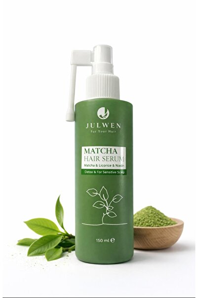 Julwen سيروم شعر ماتشا، سيروم تنظيف الشعر للشعر الحساس