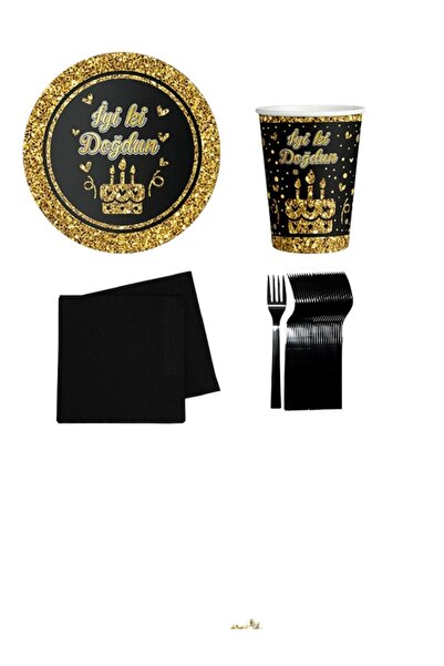 CAVAŞ sun hat Articole pentru aniversare în auriu și negru - Set elegant de s...