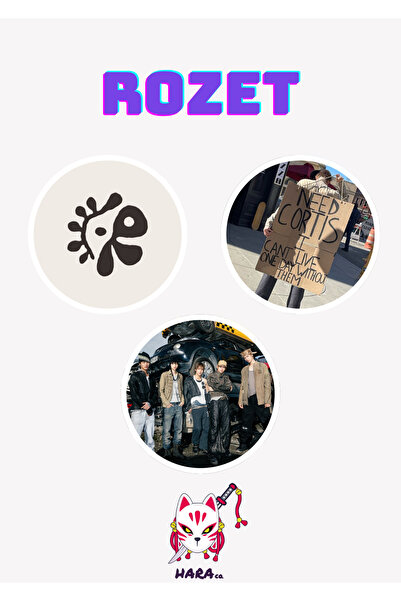 Hara Company Cortis Color Outside the Lines Albüm 3’lü Rozet