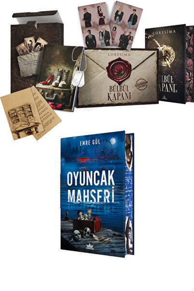 Ephesus Yayınları Bülbül Kapanı 4 Tek Kitaplık Hediyeli Kutu ve Oyuncak Mahşe...