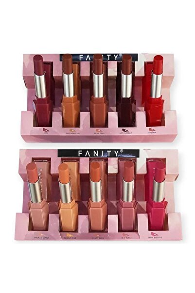 fanity Lip gloss in 10 colors