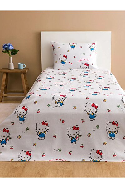LC Waikiki Lcw Home Mixed Hello Kitty Printed Children's Pique Set