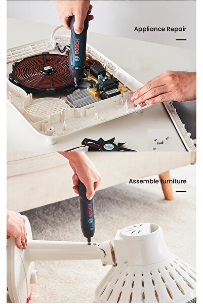 Bosch Profesyonel GO 2 3,6V Li-ion Akülü Tornavida Vidalama Professional Şarjlı Akıllı Matkap