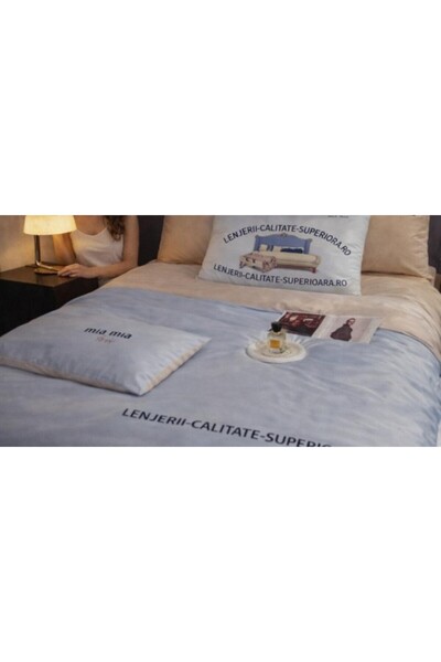 OEM Finet bed linen – 6 pieces, double, modern in gradients LDM5