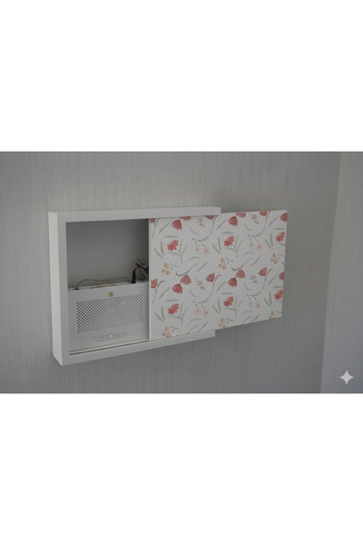 wudie Decorative Modem Storage Box Sliding Modem Box Tabletop Fuse Board Hide...