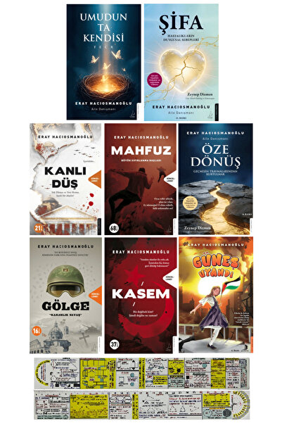 Destek Yayınları Eray Hacıosmanoğlu 8 Kitap Set/Umudun Ta Kendisi+Kanlı Düş+M...